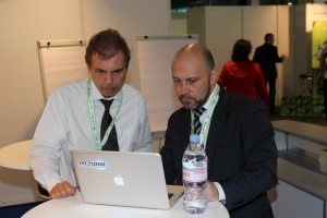 Vorbereitung des Podiumgesprächs mit Michel Ganouchi und Thomas Schwarb