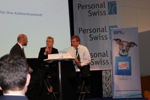 Podiumsdiskussion an der Personal Swiss 15