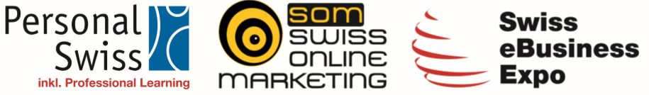 Logo SOM, E-Business Expo und Personal Swiss